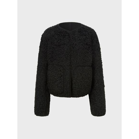 Anthropologie Molliolli Black Cropped Jacket - Picture 4 of 7